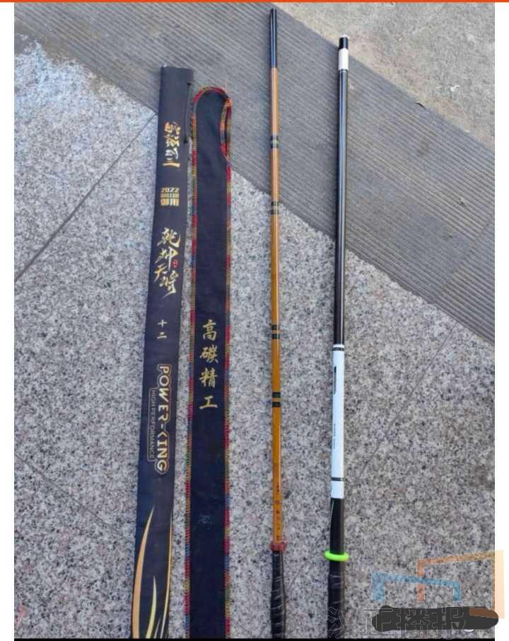 转让二手钓鱼竿两根，有缘人得