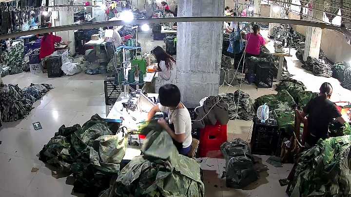 加工，主要做军训服迷彩服（孝感市）